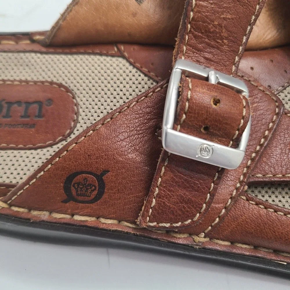 Men's‎ Brown Born Sandles 10/42 M/W W6032-L5